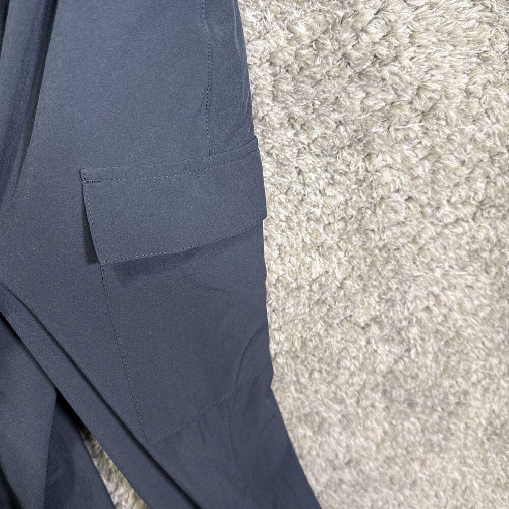 All In Motion Women’s Lightweight Cargo Jogger Pants Large Navy Blue Pull On - Picture 6 of 8